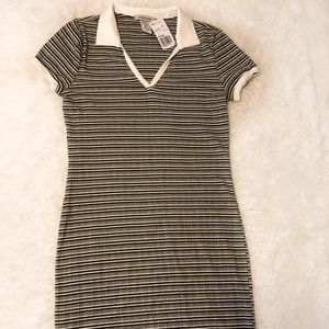 Ambiance Apparel Black & White Dress